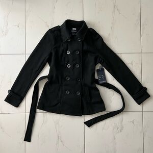 BNWT Ci Sono by Cavallini Button up Trench Coat